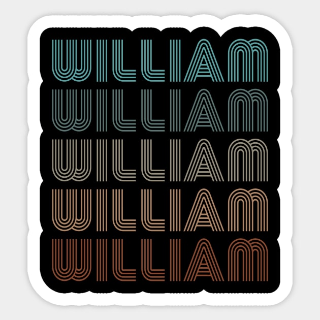 WILLIAM Sticker by Motiejus